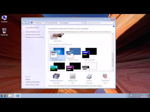 Video: Kaip Pakeisti Temą „Windows 8“