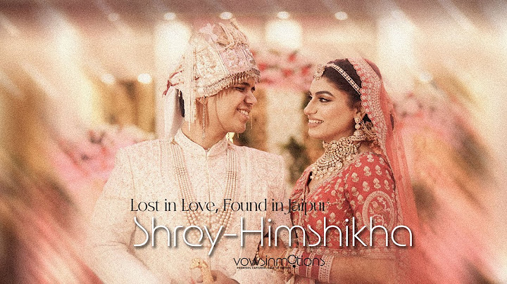 New Cinematic Wedding Teaser 2025 | Sajna-By Darshan Raval | Himshikha-Shrey | VowsInMotions