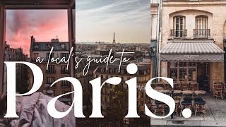 48 INCREDIBLE HOURS IN PARIS TRAVEL GUIDE ???// 2 day itinerary, hidden gems, things to do