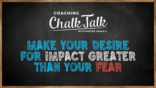 Coaching Chalk Talk | EP 16: When COMFORT is Your Greatest Hindrance