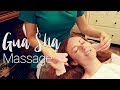 ASMR Steam Facial w/ Oil Gua Sha Massage