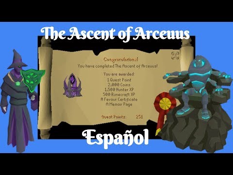 the ascent of arceuus