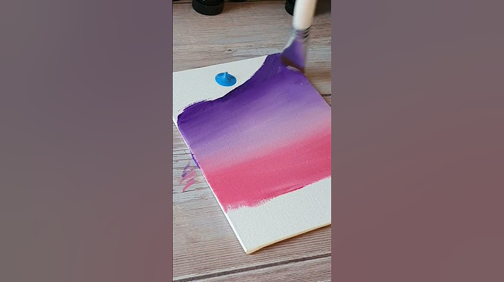 easy way to paint a night sky / easy acrylic painting ideas for beginners ✨️