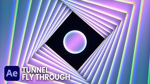 How To Easily Create A Tunnel Zoom In After Effects!