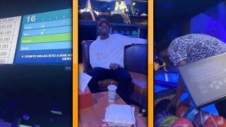 Famous Dex Gets Competitive During Bowling Match With His Homies