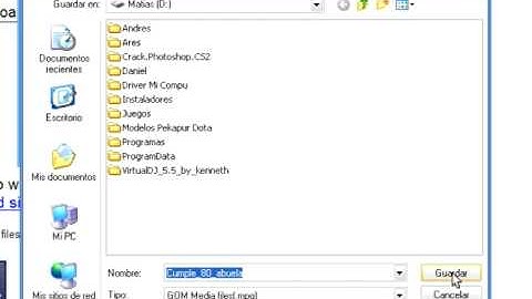 Como bajar videos rapidshare