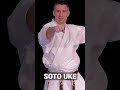 Soto uke karate