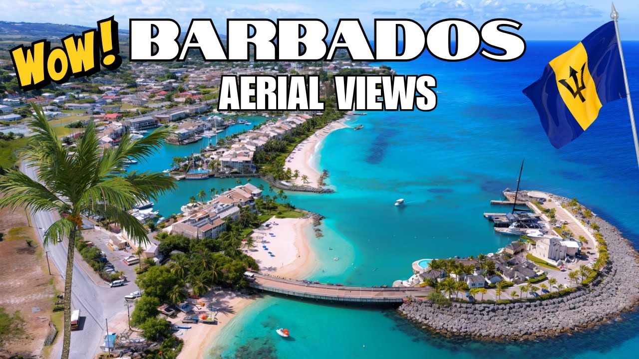 🇧🇧Барбадос: Потрясающие кадры с дрона 🤯, которые заставят вас забронировать билет ПРЯМО СЕЙЧАС✈️