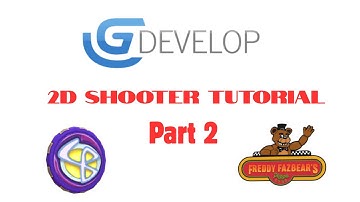 GDevelop Awesome 2D Platformer Shooter Tutorial Part 2 (LarryBoy Vs FNAF, Cuz Why Not?)