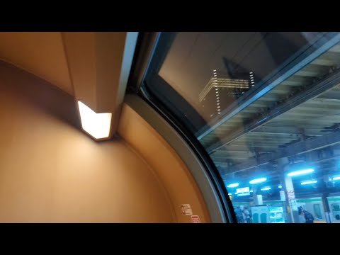サンライズ出雲（下り・東京～出雲市）車窓風景　B寝台シングル個室