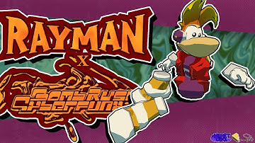 Rayman lands into BRC! | Official Bomb Rush Cyberfunk Mod Trailer