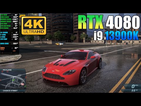 Need For Speed  Most Wanted : RTX 4080 + i9 13900K ( 4K Maximum Settings )