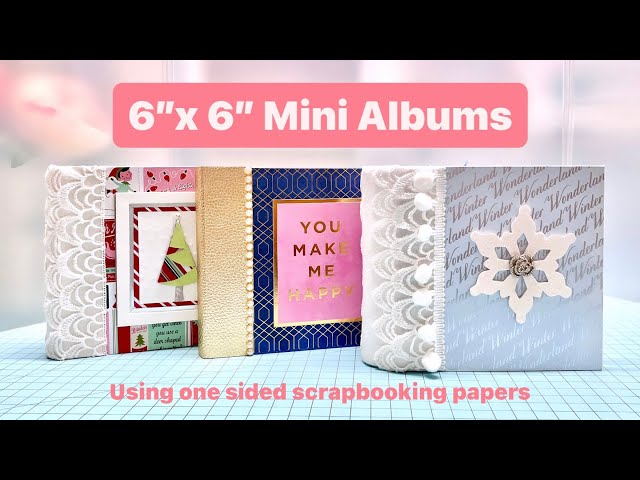 Cascading Mini Album Tutorial  Diy mini album, Mini scrapbook, Mini album  tutorial