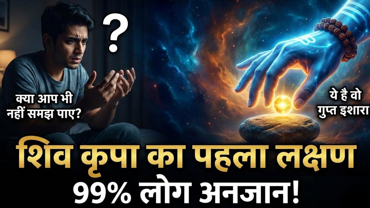 शिव कृपा का पहला लक्षण - जो ज़्यादातर लोग पहचान नहीं पाते | hindi story 