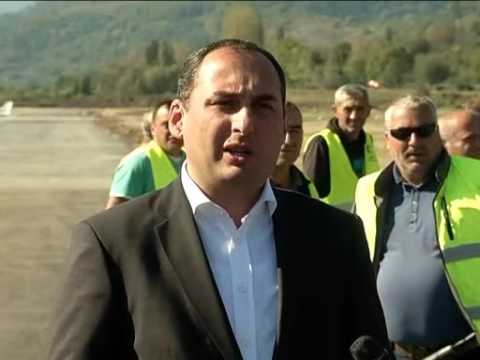 ამბროლაურში აეროპორტის ახალი ასაფრენ-დასაფრენი ზოლი გაიხსნა