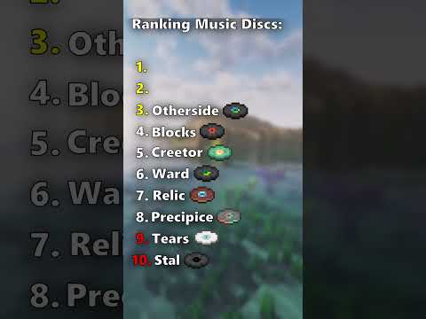 Ranking Minecraft Music Discs 2025 