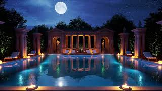Dreamy Ancient Swimming Pool at Night - Crickets and Calm Water Sound for Relaxation by Night Dreams 33,843 views 10 months ago 8 hours