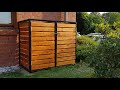 DIY Mülltonnenbox selber bauen - garbage box - storage box