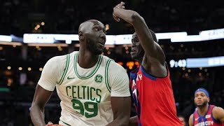 Tacko Fall HIGHLIGHTS Home Debut | Pistons vs Celtics 12.20.2019