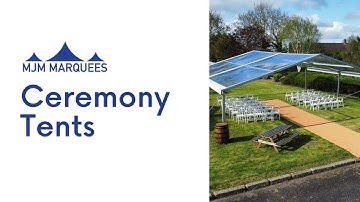 MJM Marquees - Ceremony Tents