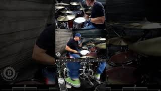 Easy and Effective Triplet Double Bass Fill #drums #drummer  #doublebassdrumming