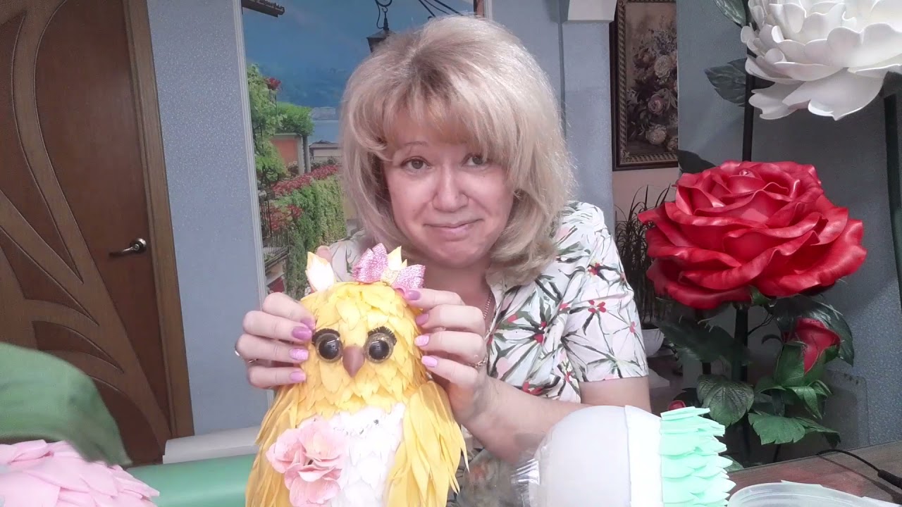 Сова- светильник🔮3 часть мастер класса 🦉 все просто и доходчиво 🤗