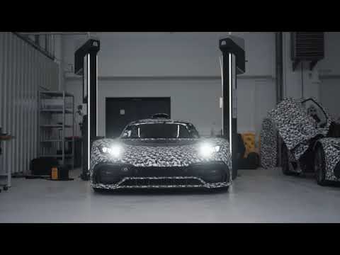 Mercedes Amg Project One Track Test F1 Engine Sound Youtube