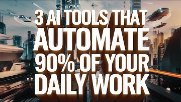 3 AI Tools That Automate 90% of Your Daily Work