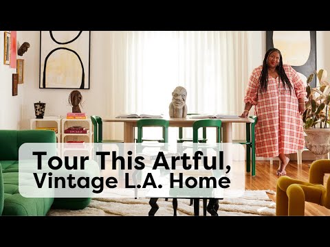 Tour This Artful, Vintage Home in Los Angeles | Handmade Home