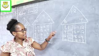 Grade 2 Mathematics Lesson: Number family by Madam Quinter
