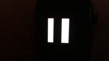 Ryoji Ikeda - Data Matrix on apple watch