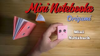 How to Make Mini Notebooks with Just One Sheet of Paper 💙😊 Mini Notizbuch | Mini Notebooks screenshot 4