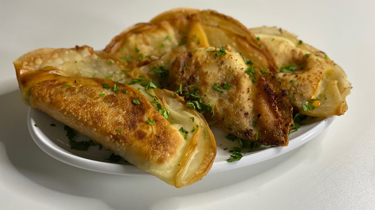 ورقة البوريك الليبي المقلي الرمضاني بالسميد | ليبيا