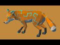 Симулятор Лисы #2 Новые скины Кида. Семья лис в Fox Family Animal Simulator на пурумчата