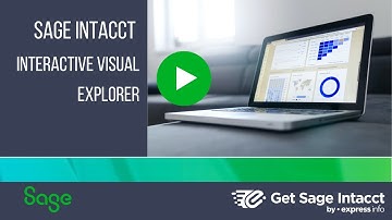 Sage Intacct Interactive Visual Explorer Demo