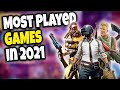 Top 10 Popular Games in 2021 - Most Played PC Games