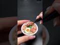 Eat ramen noodles #shorts #ytshorts #miniature #minicooking
