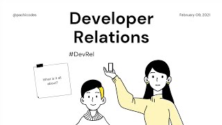 Let's Talk About... Developer Relations #DevRel