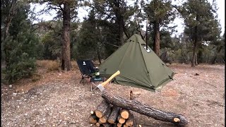 Hot Tent Camping (OneTigris Conifer)