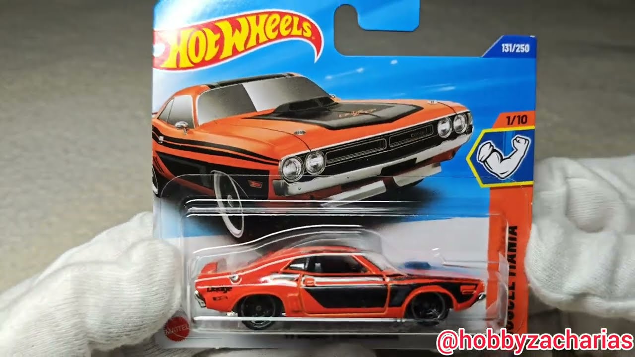 Hot Wheels Mainline - 1971 Dodge Challenger (Unboxing/Showcase)