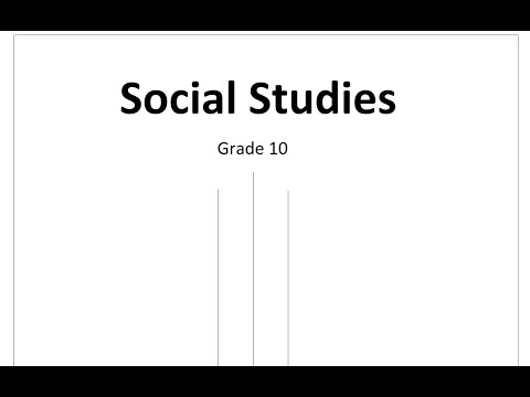 Unit Three: Our Tradition, Social Norms and Values (Social Studies; Grade 10)