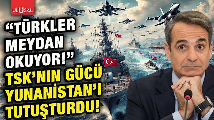 Mavi Vatan Tatbikatı Yunanistan'ın başını döndürdü! "Türkler meydan okuyor!"