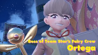 Ortega Battle in Pokemon Scarlet and Violet - Team Star