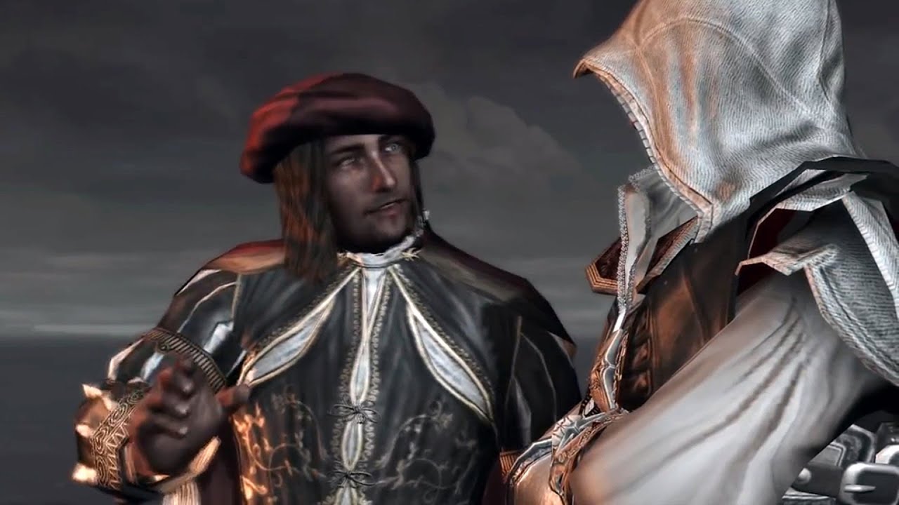 Leonardo da Vinci In Assassin's Creed - YouTube.