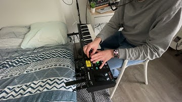 First pattern with Elektron Digitone Keys