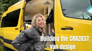 LUXURY van build vlog 4 | solo female builder