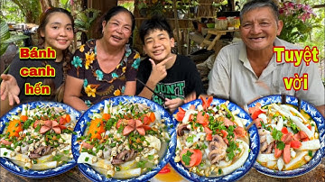 Cô Tư Áo Bông Trổ Tài Nấu Bánh Canh Hến Hải Sản Cho Cả Nhà Ăn Ờ Nhà Chồi Cùng Ông Thần Phú Xúc Xích