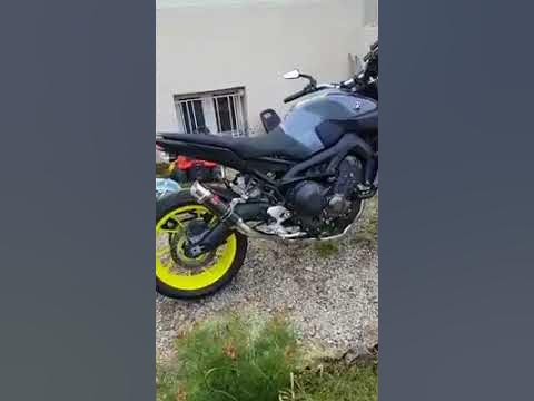 fz09 black widow exhaust