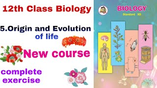 5.Origin and Evolution of life // class 12th //complete exercise |KBD Gyan