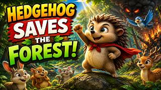 Harry and the Whispering Woods 🌳✨| The Hedgehog Who Helped Everyone! 🦔🤝 |  Kids story